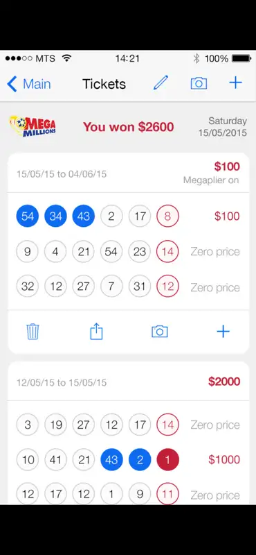 Lotto Monkey helps players review scanned tickets and check lottery results for free thanks to in-app advertising.
